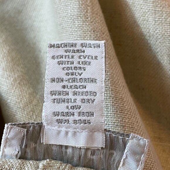 Charter Club Linen Capri Length Pants Size 16 - Picture 6 of 10